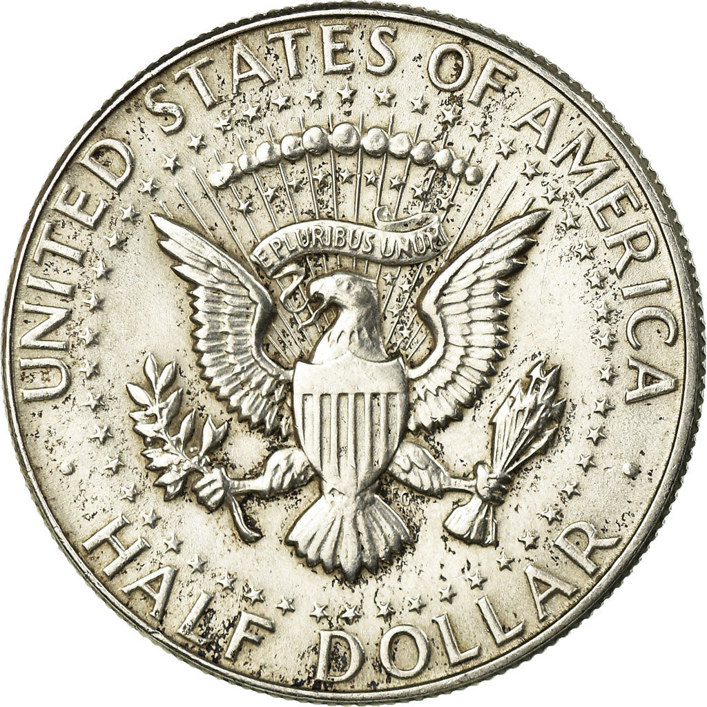 Coin, United States, Kennedy Half Dollar, Half Dollar, 1965, U.S. Mint