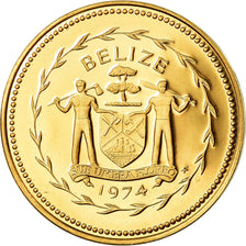 Münze, Belize, Cent, 1974, Franklin Mint, STGL, Bronze, KM:38
