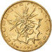 Moneta, Francia, Mathieu, 10 Francs, 1976, SPL-, Nichel-ottone, KM:940