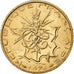 Coin, France, Mathieu, 10 Francs, 1976, AU(55-58), Nickel-brass, KM:940