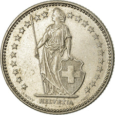Coin, Switzerland, Franc, 1984, Bern, EF(40-45), Copper-nickel, KM:24a.3