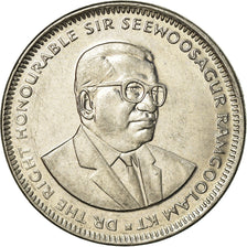 Münze, Mauritius, Rupee, 2010, VZ, Copper-nickel, KM:55