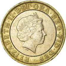 Monnaie, Grande-Bretagne, Elizabeth II, 2 Pounds, 2001, TTB, Bi-Metallic, KM:994