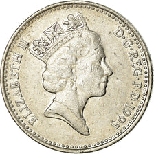 Coin, Great Britain, Elizabeth II, 10 Pence, 1995, EF(40-45), Copper-nickel