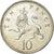 Moneta, Gran Bretagna, Elizabeth II, 10 Pence, 1997, BB, Rame-nichel, KM:938b