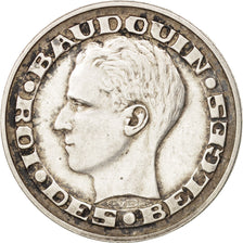 Belgium, 50 Francs, 50 Frank, 1958, EF(40-45), Silver, KM:150.1