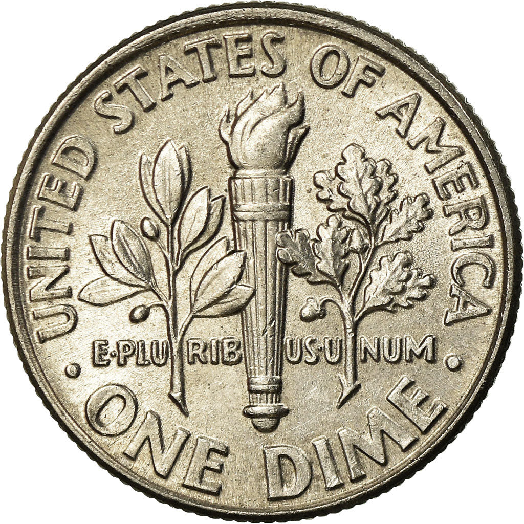 Coin, United States, Roosevelt Dime, Dime, 2012, U.S. Mint, Philadelphia