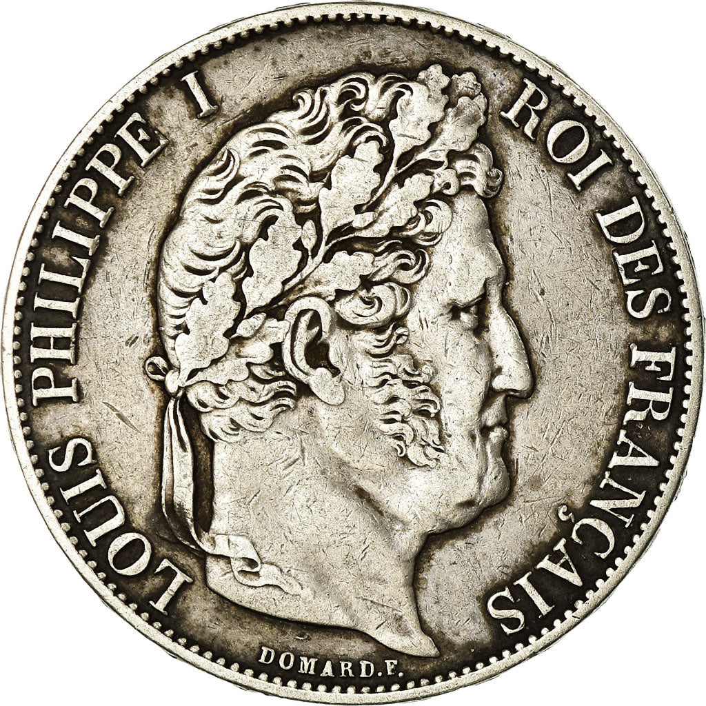 Coin, France, Louis-Philippe, 5 Francs, 1846, Paris, VF(30-35), Silver