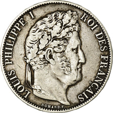 Coin, France, Louis-Philippe, 5 Francs, 1846, Paris, VF(30-35), Silver