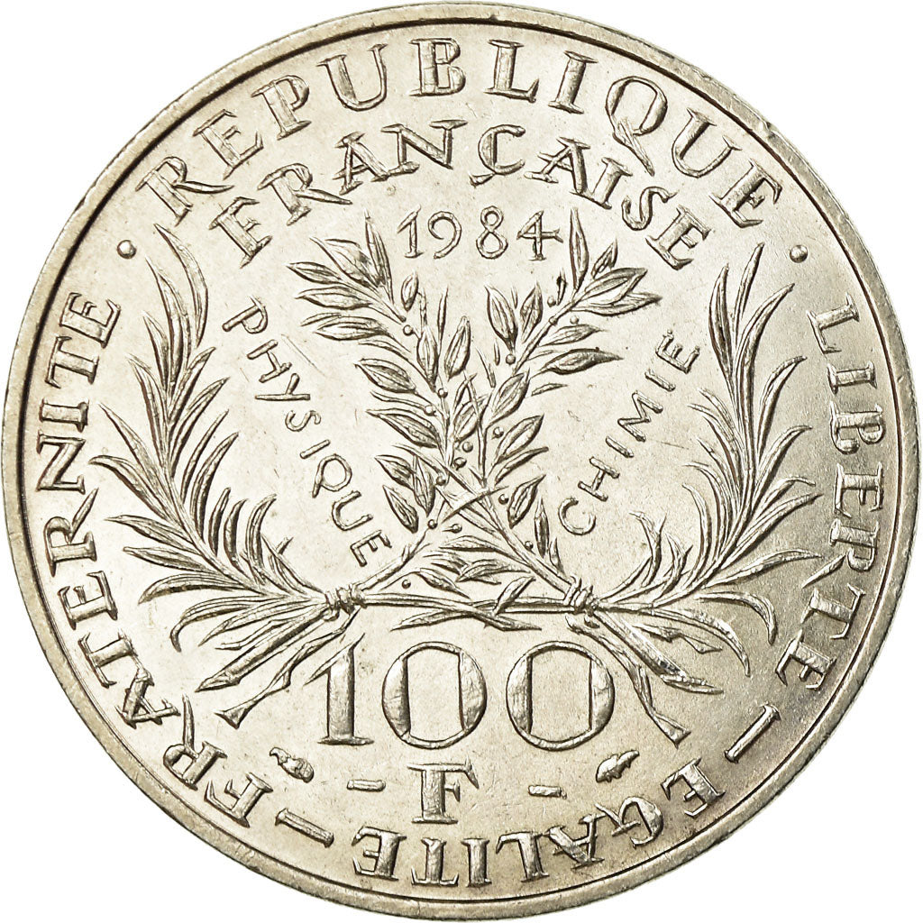 Coin, France, Marie Curie, 100 Francs, 1984, EF(40-45), Silver, KM:955