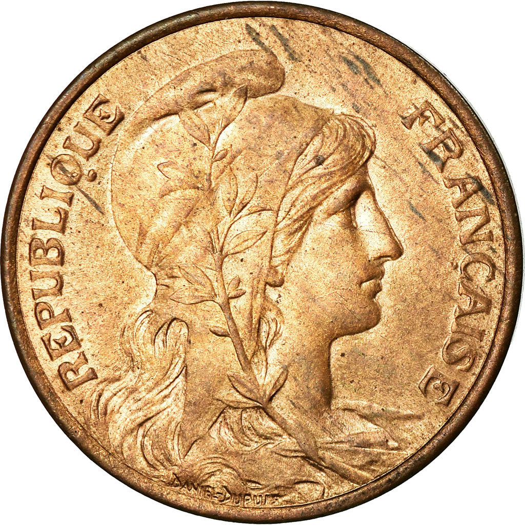 Monnaie, France, Dupuis, 5 Centimes, 1917, Paris, SUP, Bronze, Gadoury:165