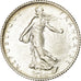 Coin, France, Semeuse, Franc, 1917, Paris, MS(63), Silver, KM:844.1, Gadoury:467
