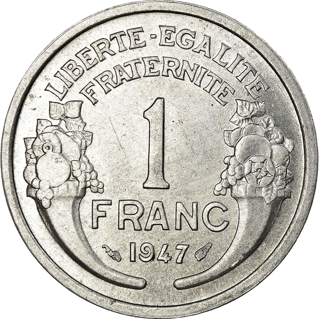 Monnaie, France, Morlon, Franc, 1947, Paris, SUP+, Aluminium, Gadoury:473b