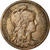 Moeda, França, Dupuis, 10 Centimes, 1921, Paris, VF(30-35), Bronze, KM:843