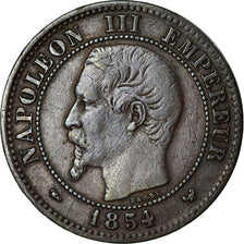 Moneta, Francja, Napoleon III, Napoléon III, 2 Centimes, 1854, Lille