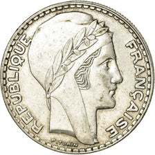 Coin, France, Turin, 20 Francs, 1934, Paris, EF(40-45), Silver, KM:879