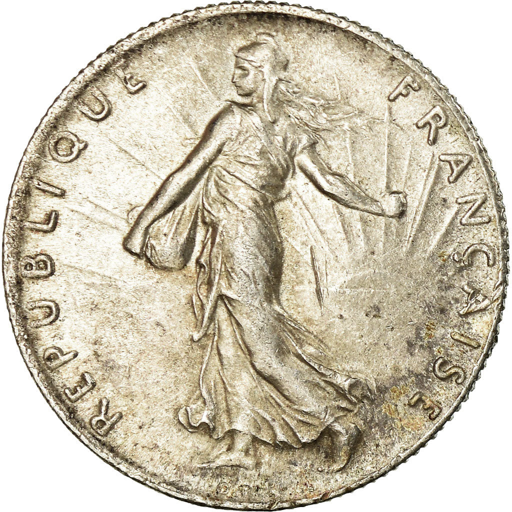 Monnaie, France, Semeuse, 50 Centimes, 1920, Paris, TTB, Argent, Gadoury:420