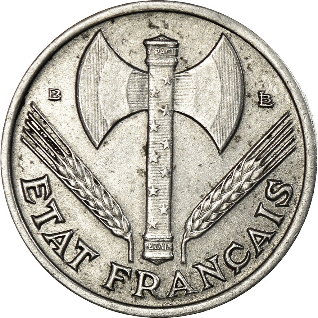 Coin, France, Bazor, 50 Centimes, 1944, Beaumont - Le Roger, AU(55-58)