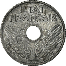Monnaie, France, État français, 10 Centimes, 1943, Paris, TB+, Zinc, KM:903