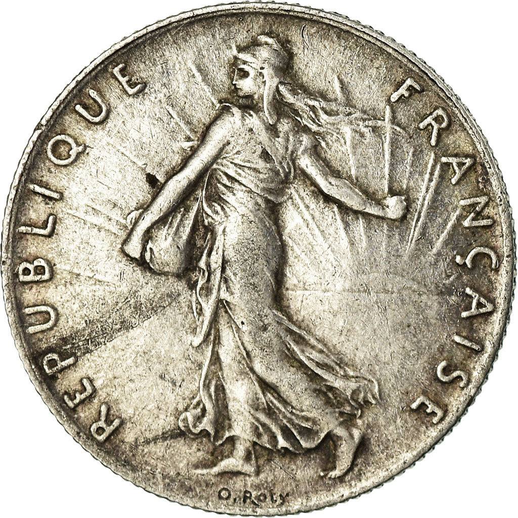Monnaie, France, Semeuse, 50 Centimes, 1912, Paris, TTB, Argent, Gadoury:420