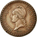 Coin, France, Dupré, Centime, 1848, Paris, AU(50-53), Bronze, KM:754