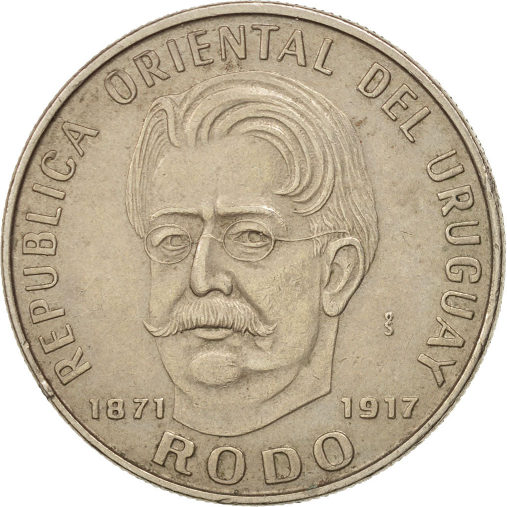 Uruguay, 50 Pesos, 1971, Santiago, AU(50-53), Nickel-brass, KM:58