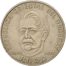 Uruguay, 50 Pesos, 1971, Santiago, AU(50-53), Nickel-brass, KM:58