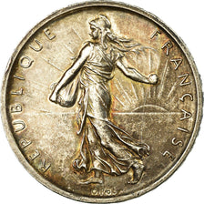 Moeda, França, Semeuse, 5 Francs, 1960, Paris, EF(40-45), Prata, KM:926