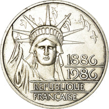 Monnaie, France, Statue de la Liberté, 100 Francs, 1986, TTB, Argent, KM:960