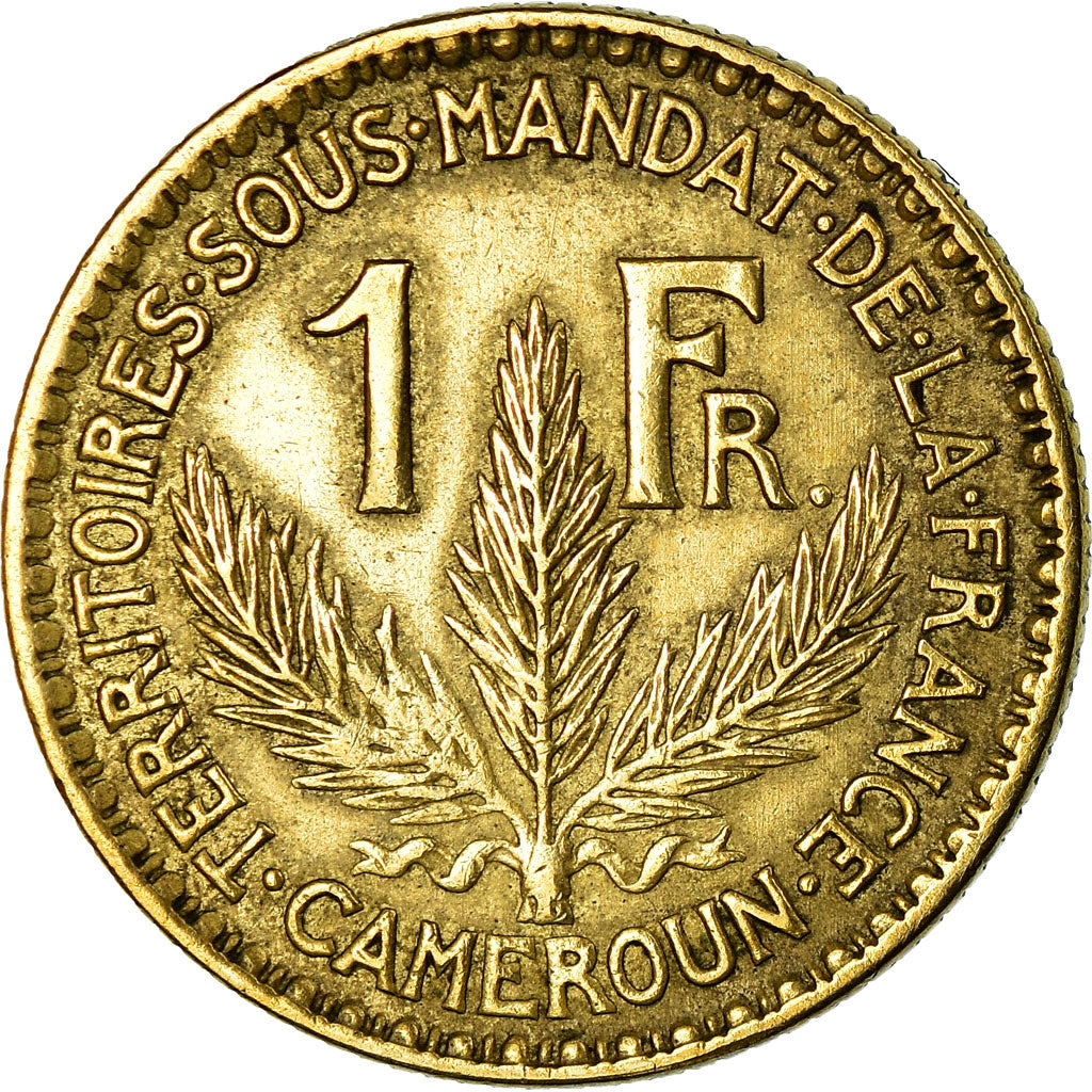 Moneta, Camerun, Franc, 1925, Paris, BB, Alluminio-bronzo, KM:2
