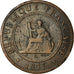 Coin, FRENCH COCHIN CHINA, Cent, 1879, Paris, VF(30-35), Bronze, KM:3