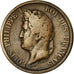 Moneda, COLONIAS FRANCESAS, Louis - Philippe, 10 Centimes, 1839, Paris, BC+