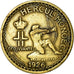 Coin, Monaco, Louis II, 50 Centimes, 1926, Poissy, VF(30-35), Aluminum-Bronze