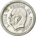 Moneda, Mónaco, Franc, Undated (1943), Poissy, MBC, Aluminio, Gadoury:MC131