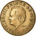 Moneda, Mónaco, Rainier III, 10 Francs, 1976, BC+, Cobre - níquel - aluminio
