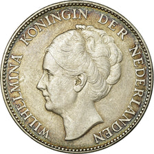 Coin, Netherlands, Wilhelmina I, Gulden, 1929, EF(40-45), Silver, KM:161.1