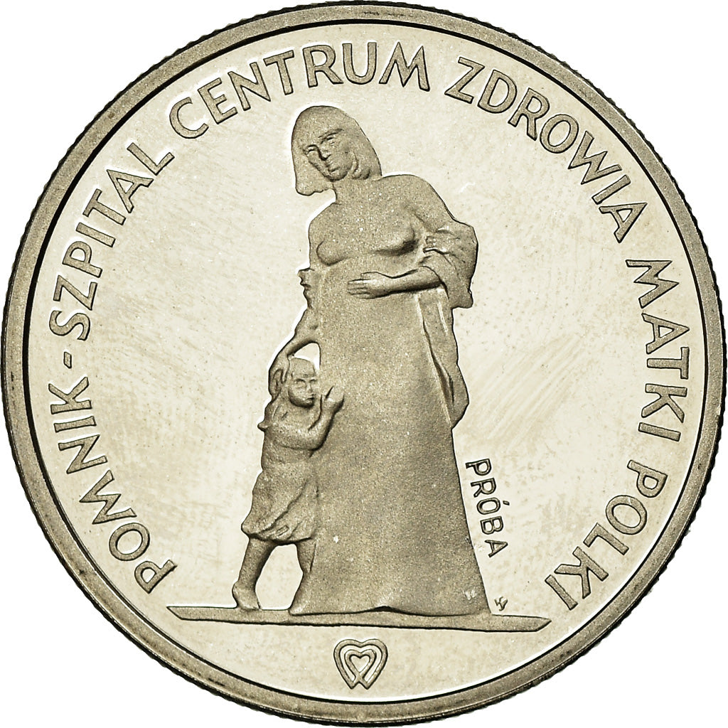 Moneda, Polonia, 200 Zlotych, 1985, Warsaw, ESSAI, EBC, Níquel chapado en