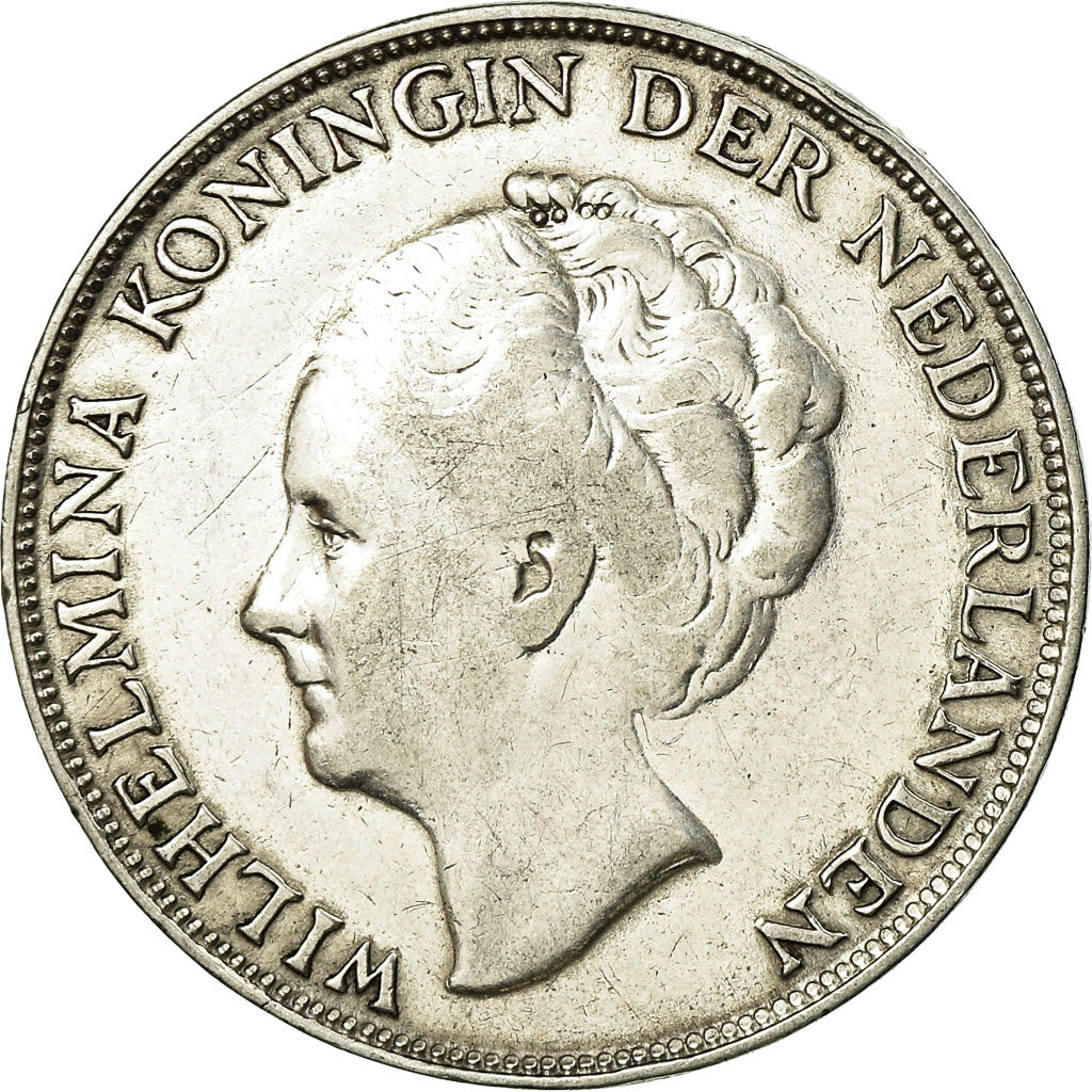 Coin, Curacao, Gulden, 1944, Denver, USA, VF(30-35), Silver, KM:45