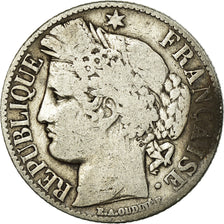 Monnaie, France, Cérès, Franc, 1887, Paris, TB, Argent, Gadoury:465a, KM:822.1