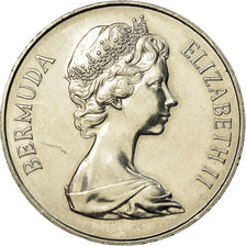 Coin, Bermuda, Elizabeth II, Dollar, 1981, AU(55-58), Copper-nickel, KM:28