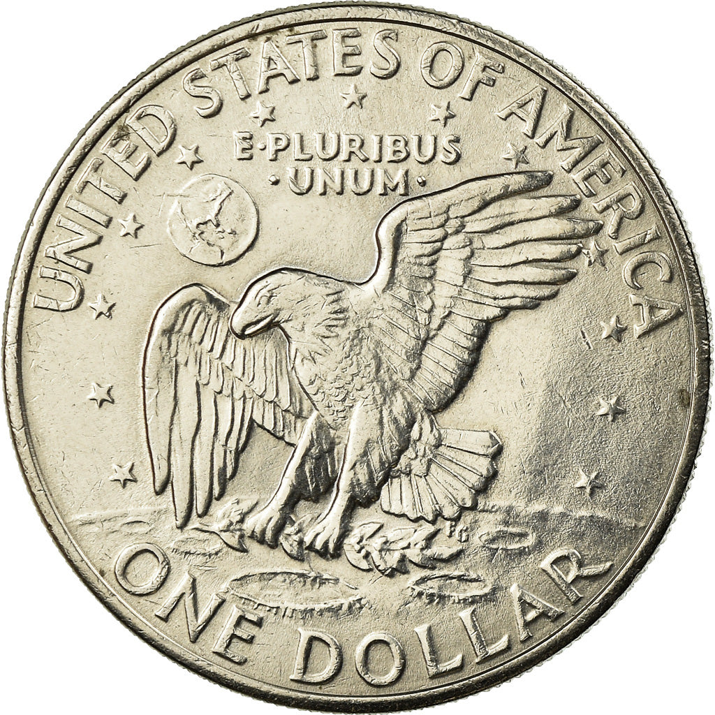 Coin, United States, Eisenhower Dollar, Dollar, 1971, U.S. Mint, Philadelphia