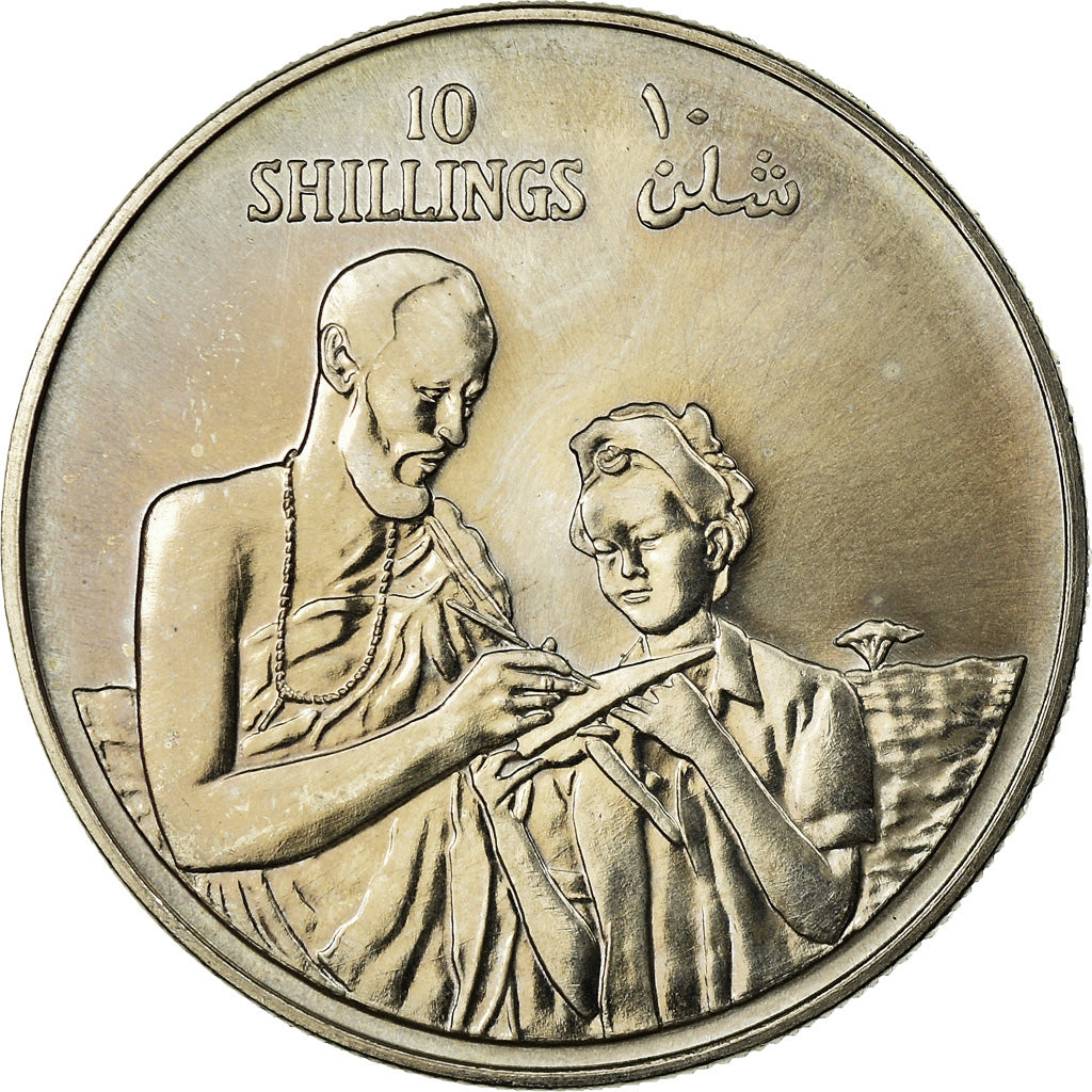 Monnaie, Somalie, 10 Shillings, 1979, SUP, Copper-nickel, KM:32