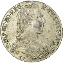 Coin, Austria, Joseph II, Thaler, 1780, Vienna, Restrike, VF(30-35), Silver