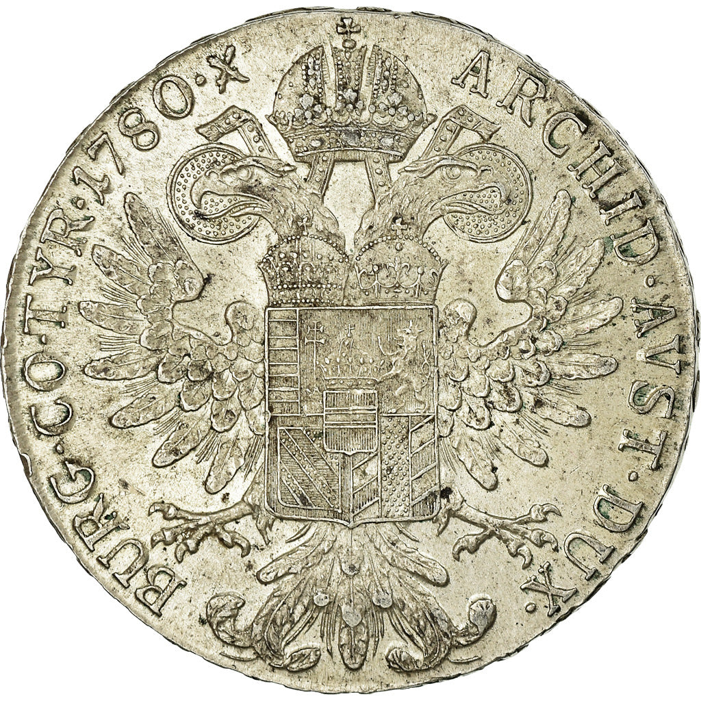 Coin, Austria, Joseph II, Thaler, 1780, Vienna, Restrike, VF(30-35), Silver