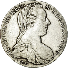 Coin, Austria, Joseph II, Thaler, 1780, Vienna, Restrike, VF(20-25), Silver