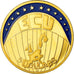 Coin, Liberia, Ecu, 5 Dollars, 2001, MS(63), Cupro-nickel