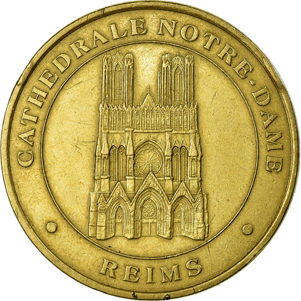 Francia, Token, Touristic token, Reims - Cathédrale Notre Dame, Arts & Culture