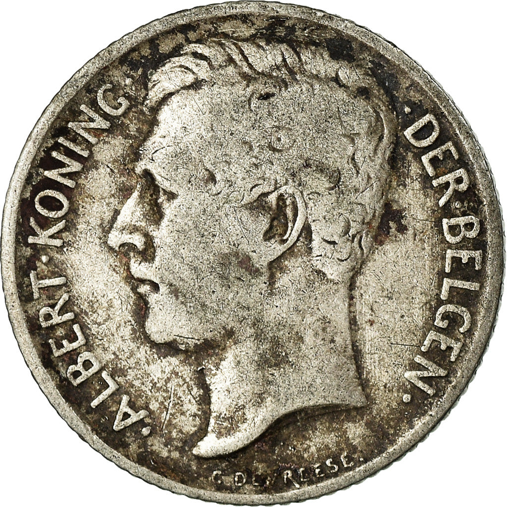 Moneta, Belgio, 50 Centimes, 1912, MB, Argento, KM:71