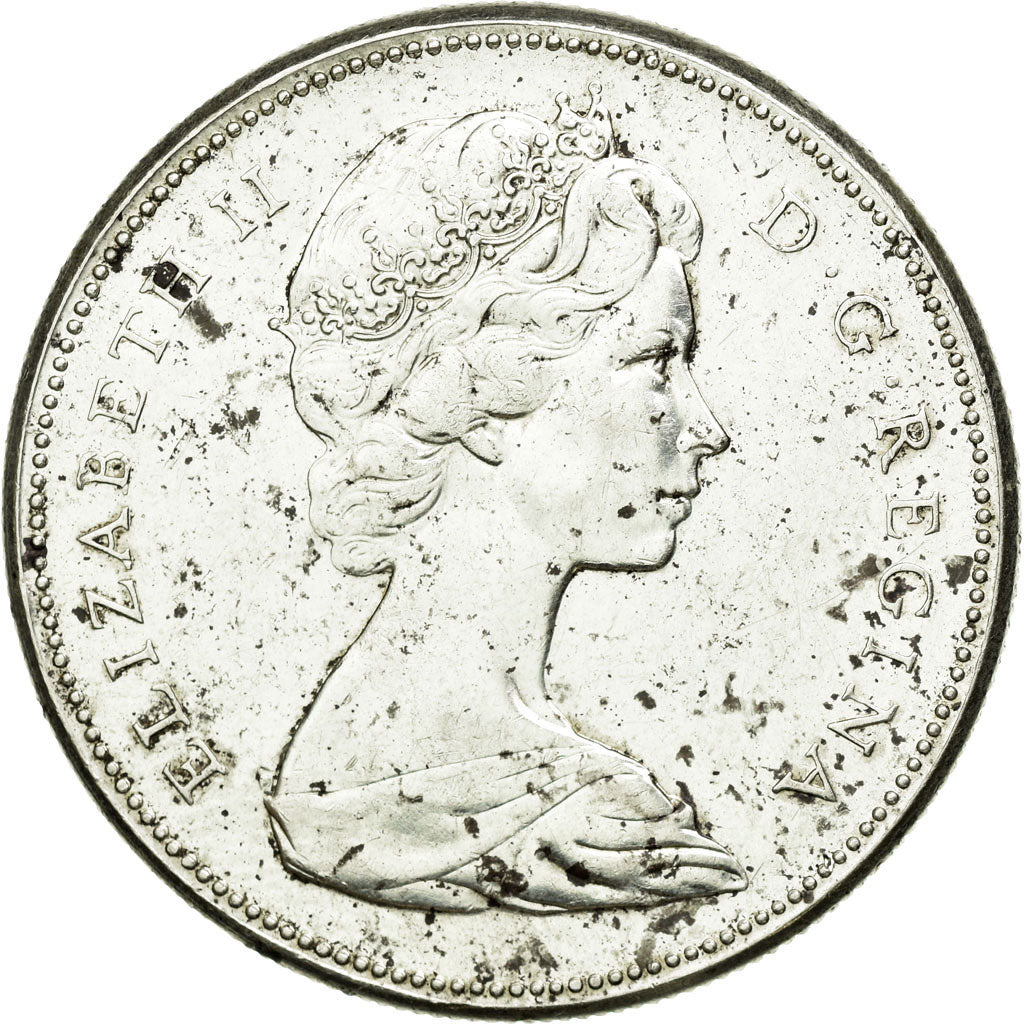 Coin, Canada, Elizabeth II, Dollar, 1967, Royal Canadian Mint, Ottawa