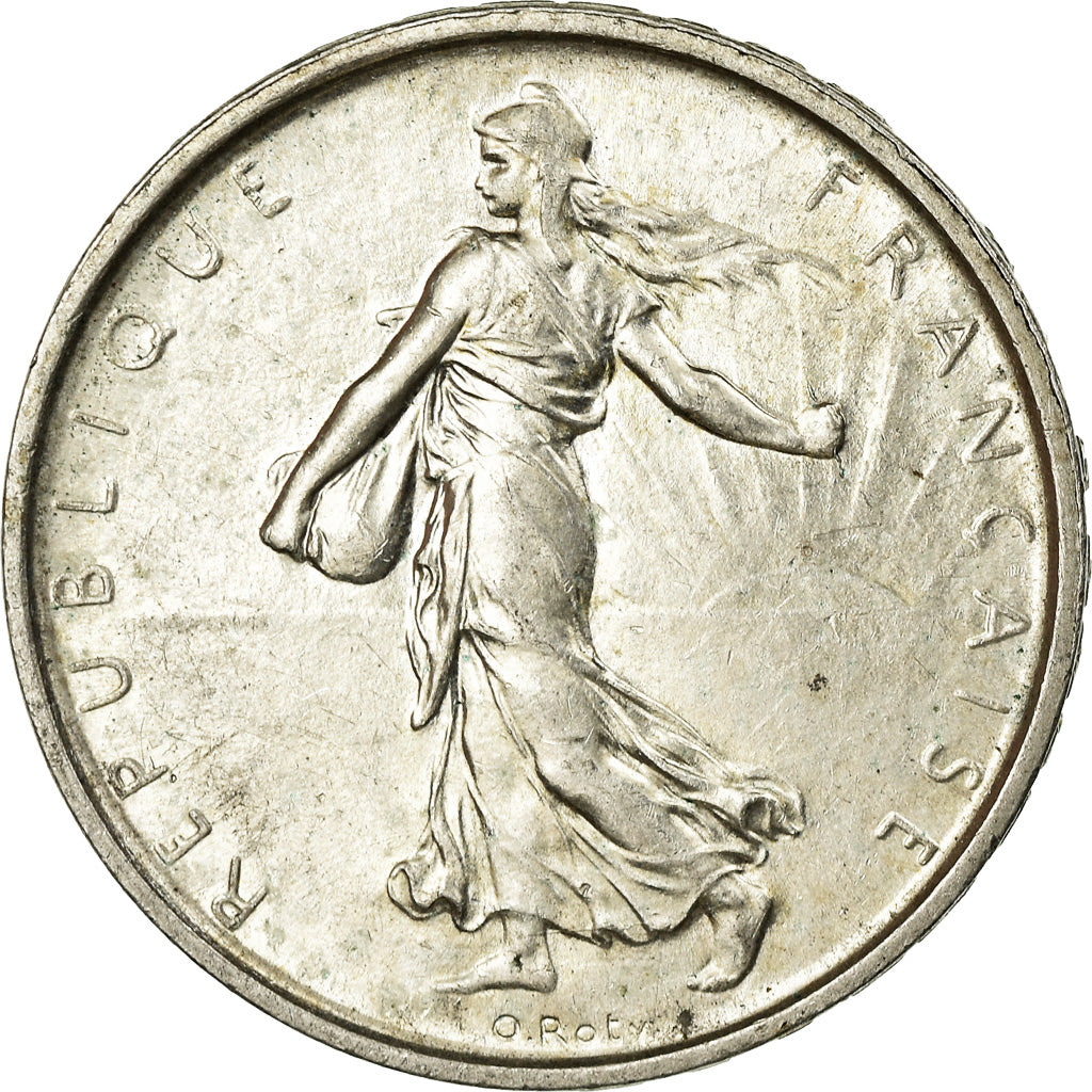 Moneta, Francia, Semeuse, 5 Francs, 1963, Paris, BB, Argento, KM:926